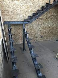 Steel Stringers Staircase Design Stairway Design Building Stairs