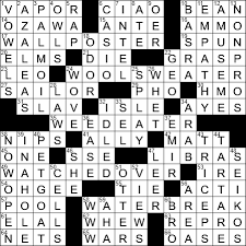 She got off the train in geneva. La Times Crossword 11 Mar 19 Monday Laxcrossword Com