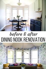 The dining room is now where the kitchen was and where the kitchen now is there used to be a screened porch. Our Small Dining Room Renovation Ideas For How To Make A Big Impact Dining Room Small Dining Room Renovation Apartment Dining Room