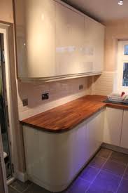cream gloss kitchen ideas and photos