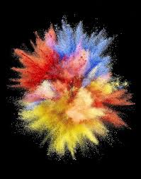 Booming Color Still Life Photographers Smoke Painting Colorful Wallpaper