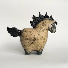 Keramik Keramik Pferd Ein Designerstuck Von Klaudia Kukla Bei Dawanda Dawanda Designerstuck Keramik Kl Pottery Animals Sculpture Clay Pottery Sculpture