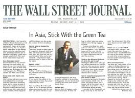 Wall Street Journal S Scene Asia Featuring Partner Rene Gross Kaerskov Rene Wall Street Journal Asia