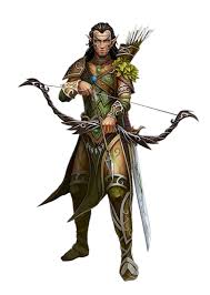 Male Elf Ranger Fighter Archer Pathfinder 2e Pfrpg Dnd D D 3 5 5e 5th Ed D20 Fantasy Elf Ranger Male Elf Dungeons And Dragons Characters