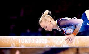 She has competed internationally as a senior since 2007, primarily as a balance beam and uneven bars specialist. Lieke Wevers Of Team Netherlands Competing On Dutch National Teams