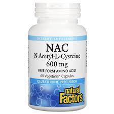 Emergency room physicians will administer it in cases when you've taken an overdose of tylenol or other acetaminophen products. Natural Factors Nac N Acetyl L Cysteine 600 Mg 60 Vegetarian Capsules Iherb