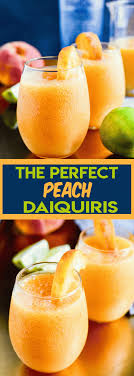 the perfect peach daiquiris my modern
