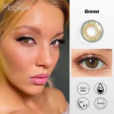 Star Green Colored Contacts