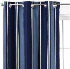 Our french linen features a smooth texture that allows for strong color saturation and frames your window beautifully.true navy is incredibly rich in color and is a vintage sailor inspired blue that is modern and refined. Does Anyone Know Where I Find These Navy And Blue Striped Curtains Blue Striped Curtains Blue Bedroom Home Decor