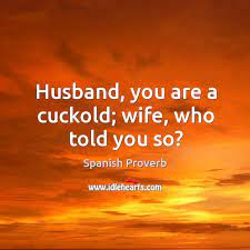 Husband, you are a cuckold; wife, who told you so? - IdleHearts