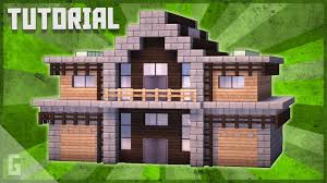 In this video, i will be showing you how to build a large red brick suburban house. Wood Stone Suburban House Minecraft Tutorial Youtube