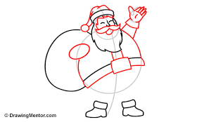 Santa is around and jolly figure, numerous of the describes you will start with is done by drawing circles and ovals. How To Draw Santa Tutorial