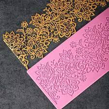 2,033 best floral lace pattern free brush downloads from the brusheezy community. Vines Flower Lace Silicone Mold Fondant Cake Decorating Baking Mat Sugarcraft Mold Lf04 Cake Decorating Moulds Cake Decorating Tools Diy Cake