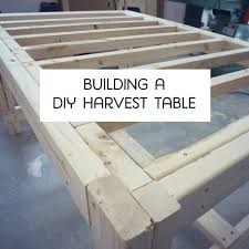 How To Build A Diy Harvest Table Diy Harvest Harvest Table Diy Harvest Table