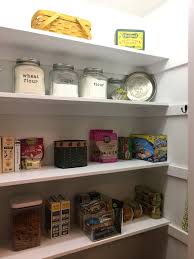 An organized pantry will give you back time and thankfully closet shelving is a standard size and the basket people make them for those sizes! How We Turned A Coat Closet Into A Functional Organized Pantry New England Lifestyle Motherhood Diy Birch Landing Home