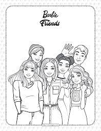 Jpg source use the download button to see the full image of barbie family coloring pages download, and download it in your computer. Free Printables Barbie And Friends Coloring Page