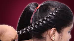 It looks fabulous on straight hair ended above the shoulders. Beautiful Braided Hairstyle For Girls Hair Style Girl Latest Hairstyle 2020 Beautiful Hair Styles Latest Hairstyles Hairstyle 2020