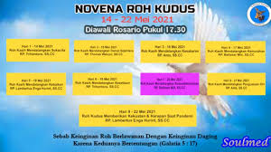 Maybe you would like to learn more about one of these? Novena Roh Kudus Hari Ke 7 Youtube