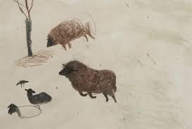 Study Of Sheep By Mary Newcomb Art Art Inspiration Painting