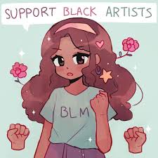 Acatcie Infp Feb 25 On Instagram Here S A Support Post For Black Artists And Creators Intr Cartoon Art Styles Cute Drawings Cute Kawaii Drawings
