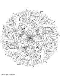 To download all 3 of these flower mandala coloring pages, simply scroll down and click the download link below the image. Flower Mandala Coloring Book Coloring Pages Printable Com