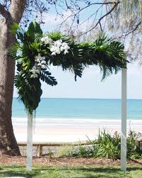 Philippines Floral Ideas Tropical Beach Wedding Beach Wedding Locations Palm Wedding