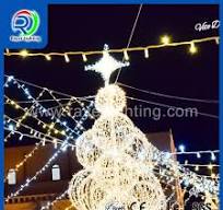 Customized Street Decoration Outdoor LED Christmas Light Motif Decoration
