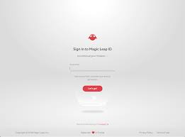 Press magic or m button (don't hold) 7. Magic Leap Device Reset Care Magic Leap