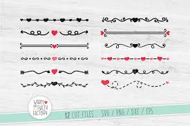 Available in png and svg formats. Heart Border Bundle Svg Hearts And Arrows Bundle Svg 326557 Cut Files Design Bundles