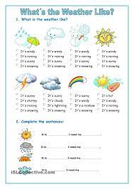 Make sure you check how is the weather going to be there, before planning your vacations. The Weather Weather Worksheets Weather Vocabulary Weather Lesson Plans