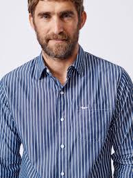 Aubin Gladstone Cotton Poplin Shirt