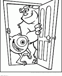 When mike hears the door close behind his owner, he knows it is his turn to enjoy the luxury of his lovely home! Mike Wazowski Coloring Pages Coloring Home