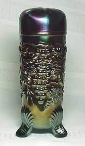 Northwood Carnival Glass Hatpin Holder Grape Cable For Sale Antiques Com Classifieds Carnival Glass Antique Glass Glassware Collection