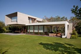 But these shapes suit few. U Shaped House With Glass Lower Floor And Concrete Upper