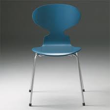 Arne jacobsen entwarf den ant™ 1952 als dreibeinigen stuhl in form einer ameise mit erhobenem kopf. Fritz Hansen Ameise 3100 3101 Arne Jacobsen Stahlrohrstuhl The Ant