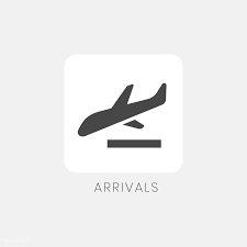 Gray Arrivals Sign Plane Icon Vector Free Image By Rawpixel Com Wan Plane Icon Vector Free Icon