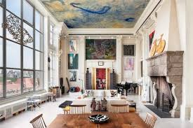 Un Loft Au Decor De Chateau A New York Nyc Appartement Interieur D Appartement Loft D Artiste