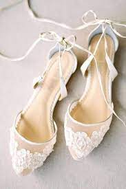 24 Officially The Most Gorgeous Bridal Shoes Bridal Shoes Flats Wedding Shoes Lace Wedding Shoes Flats