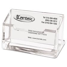 Keep your business cards in pristine condition and display them in a professional manner with our range of business card holders and business card pockets. Acrylic Business Card Holder Holds 80 Cards 4 X 1 88 X 2 Clear Ase Direct