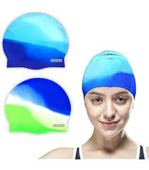 YTSWIM Colorful Swim Caps for Adult, Women, Men, Pack of 2, Multiple Choice  (Cross Dark&Light Blue) : Amazon.com.au: Sports, Fitness & Outdoors
