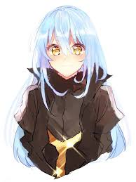 Pin By Matthew H Wise On The Jura Tempest Of Rimuru Manga Cute Blue Hair Anime Boy Anime Characters