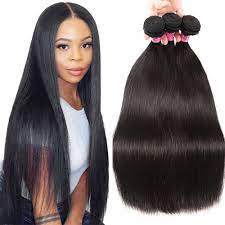 Minimal shedding, dye friendly and tangle free. Unice 3 Bundles Bone Straight Malaysian Human Hair Weaving Unice Com