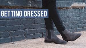 Chelsea boots are perfect for every man, it does not matter if you wear jeans or suits, and these boots will always look good on you. Men S Chelsea Boot Outfit Inspiration Getting Dressed Outfits Step By Step 18 Youtube