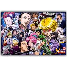 Hantā hantā) is a japanese manga series written and illustrated by yoshihiro togashi. Shiyao Hunter X Hunter Poster Popular Classic Japanese Anime Living Room Home Decor Poster Art Picture 7 9 X 11 8inch Walmart Com Walmart Com