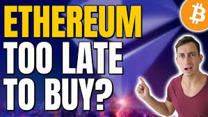 He added that while the price remains above. Important Eth Update Too Late To Buy 1000 Ethereum Do This Now Youtube