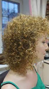 Shoulder Length Perm With Lots Of Curl Short Permed Hair Permed Hairstyles Curly Hair Styles