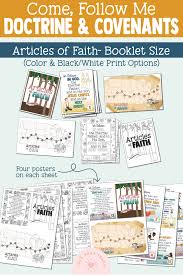 You can print or color them online at getdrawings.com for. Come Follow Me 2021 Articles Of Faith Packet