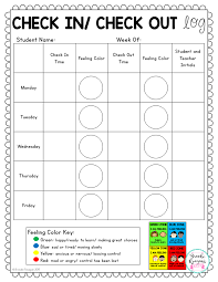 Check In Check Out Binder Positive Behavior Management System Behavior Management System Positive Behavior Management Positive Behavior Management System
