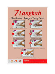 Langkah cuci tangan yang baik dan benar. 7 Langkah Cuci Tangan Docx