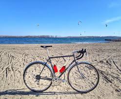 Reinterpretazione cult della classica bici da randonnée, la gazzetta della strada si sposta ora sul manubrio piatto e il freno a disco per un'edizione molto urban oriented. Starting To Feel Like Spring Bicycling